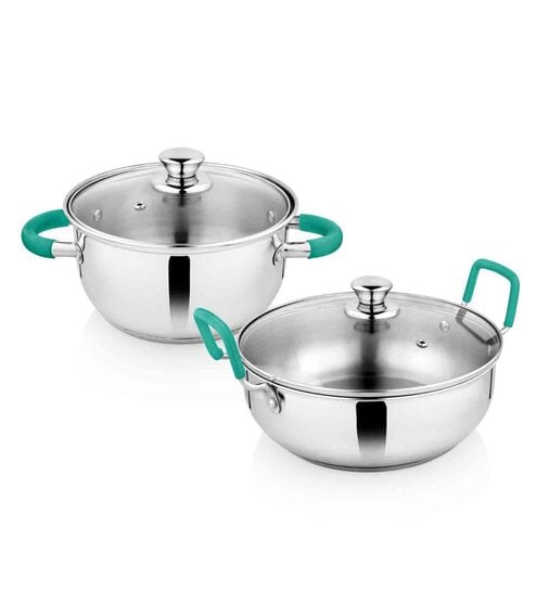 BERGNER Induction Bottom Cookware Set Price in India - Buy BERGNER