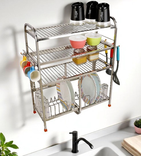 Stainless Steel Kitchen Rack by Amol