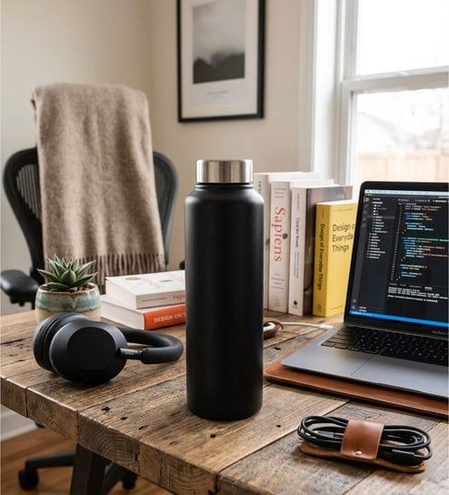 Stainless Steel Water Bottle (Assorted) (500 ML)