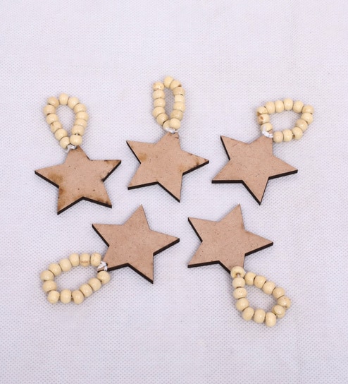 Star Small Hanging (Set Of 5)