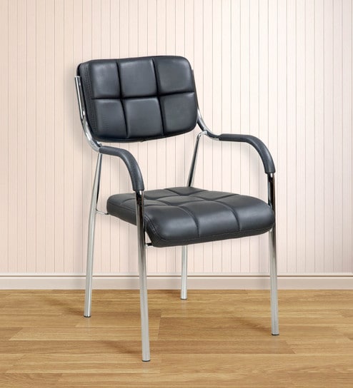 Delta Armchair In Black Colour By Royaloak