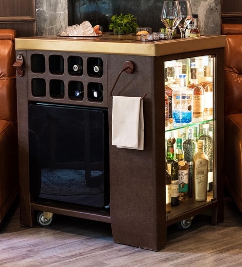 Custom Built Mini Bar Trunk