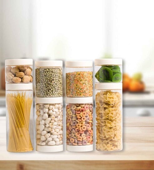 (Pack of 2) Stack & Lock Round Containers