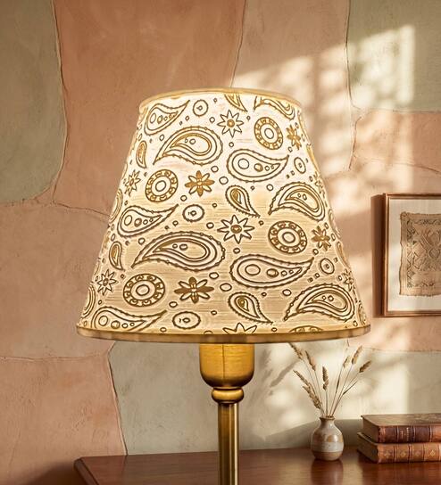 Beige Still Polymer Lamp Shade