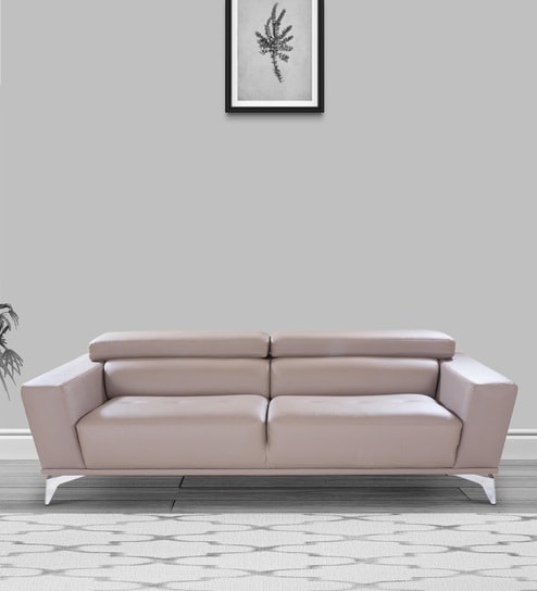 Stockton 3 Seater Sofa in Beige Colour