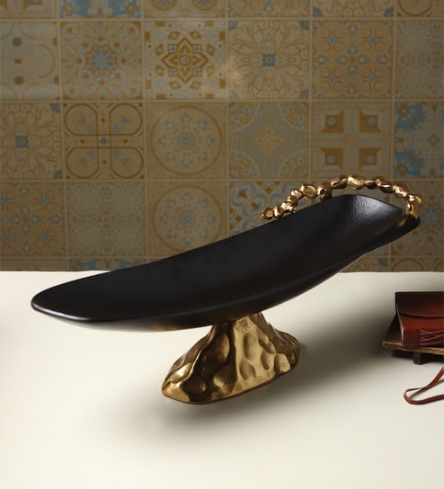 Stones Orivia Gold Platter Medium