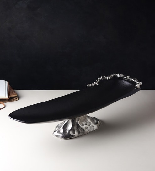 Stones Orivia Silver Platter Medium