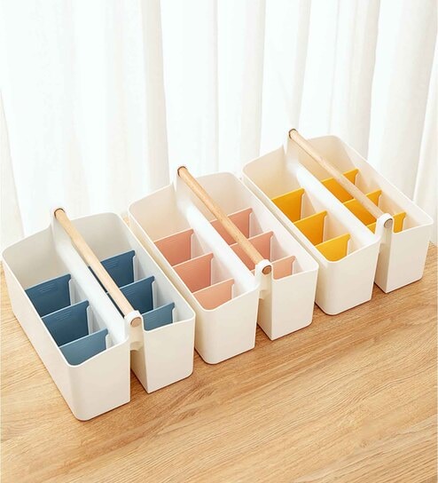 Storage Caddy with Adjustable dividers