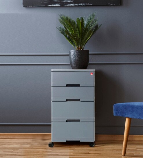 Buy Storewell Pedestal In Grey Colour By Cello Online Pedestals