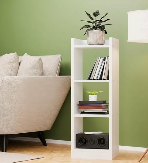 Storix  Bookshelf In White Finish