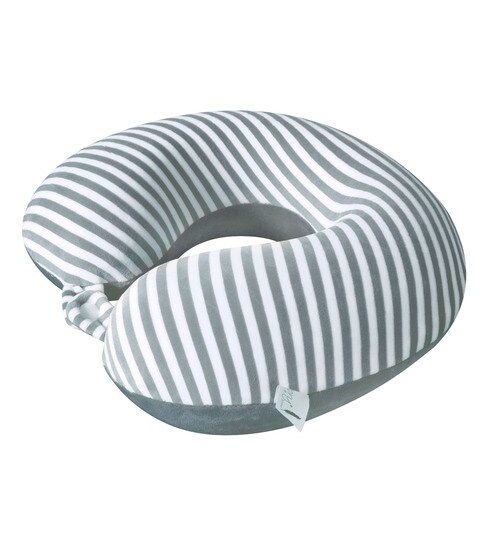 Buy Story Home U Shapeed Memory Foam Grey Neck Pillow Online