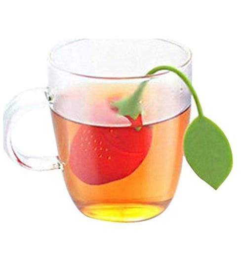 Strawberry Silicon Tea Infuser-Assorted