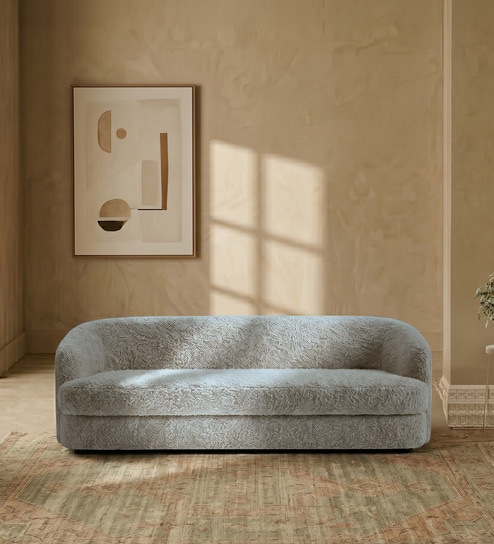 Stylish Simplicity 3 Seater Sofa In Sand Color