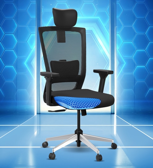 Stylux SmartGRID Ergonomic Chair In Black Colour