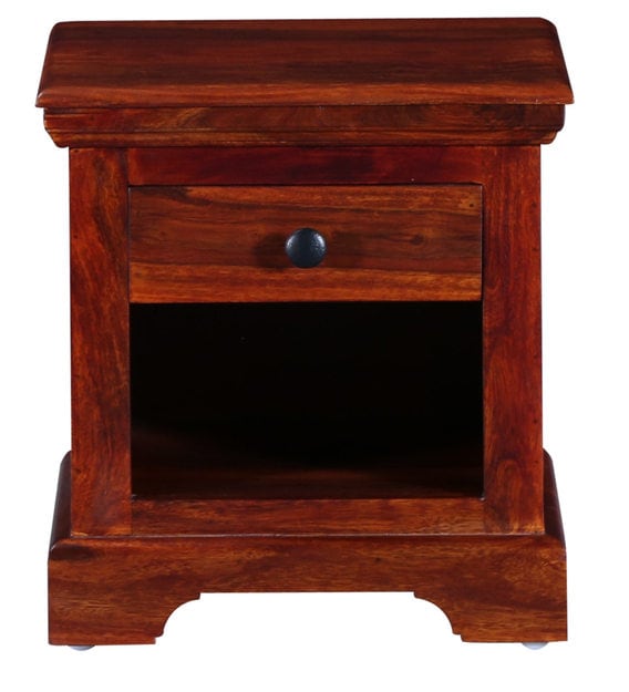 Buy Stanfield Solid Wood Night Stand in Honey Oak Finish - Amberville ...