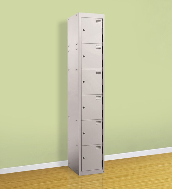 Buy Lian Storage Locker Cabinets In Grey Colour By Fonzel Online File Cabinets File Cabinets Furniture Pepperfry Product