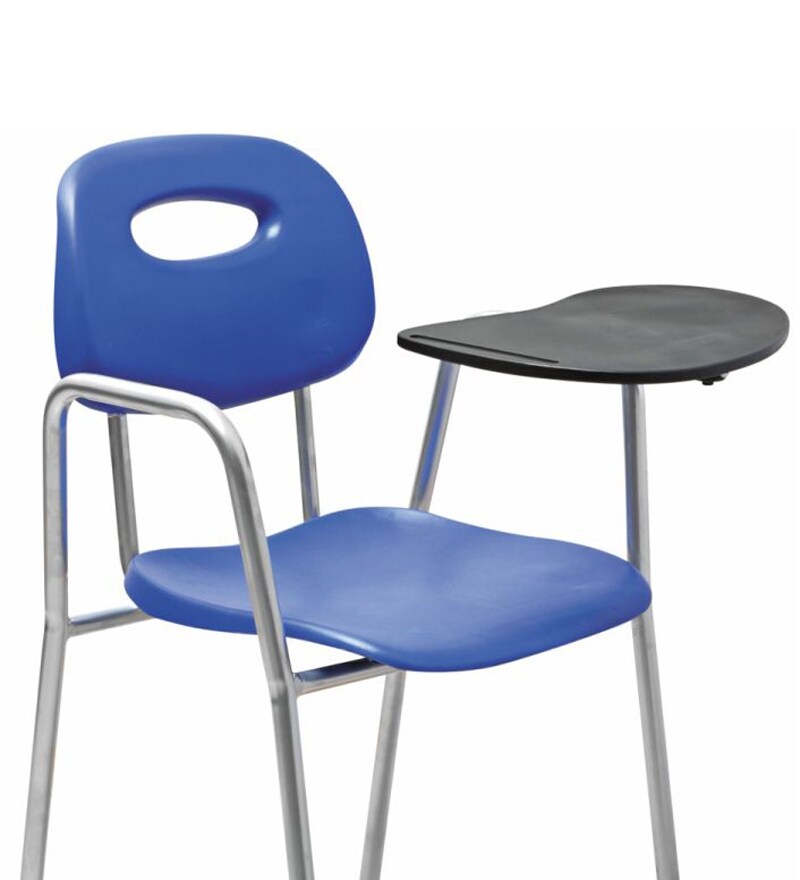 Buy Visitor Chair With Writing Pad Option By Stellar Online Plastic Chairs Chairs Furniture Pepperfry Product