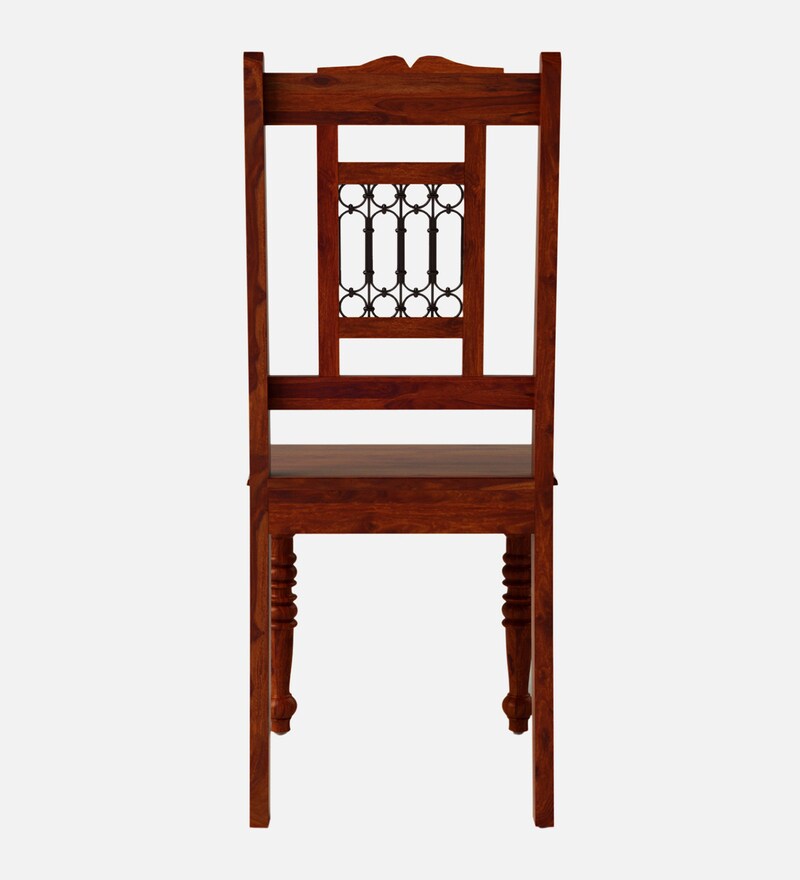 Buy Stafford Sheesham Wood Dining Chair In Honey Oak Finish By