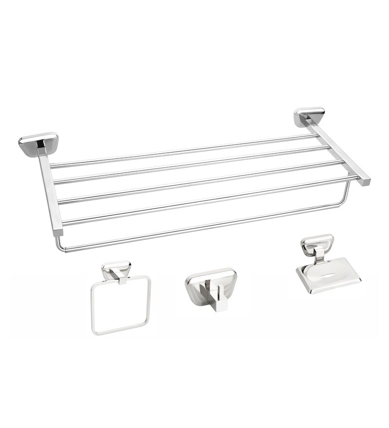 Buy Easyhome Furnish Stainless Steel Bathroom Accessories set in Briza