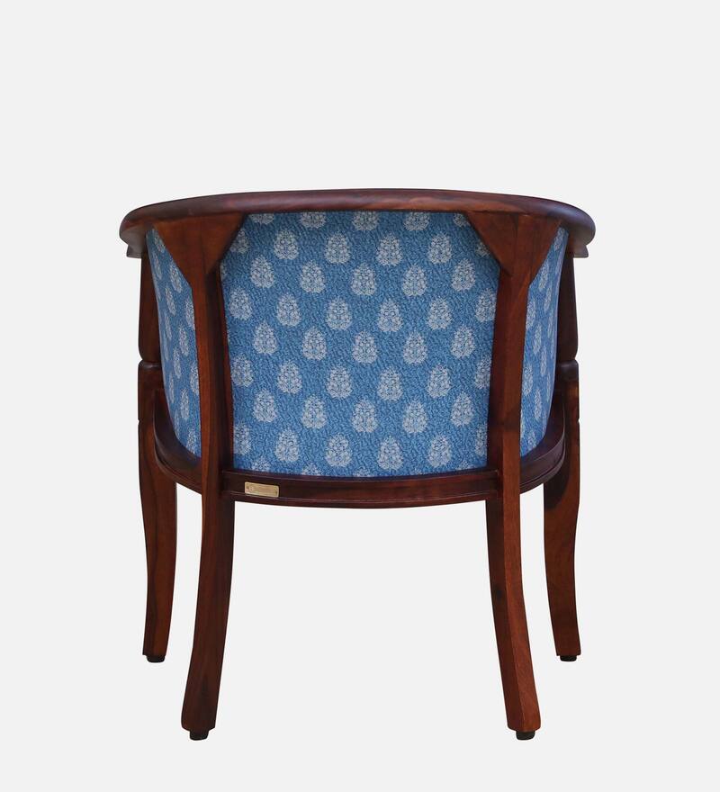 Buy Stalley Sheesham Wood Coffee Table Set in Blue Dual Print & Honey