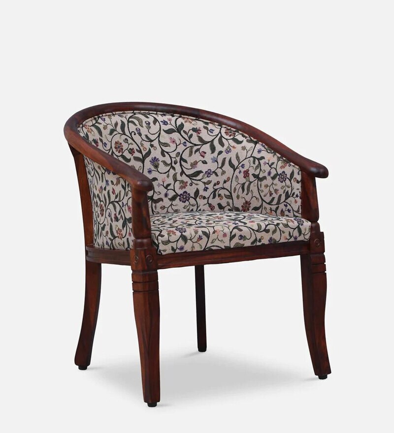 Buy Stalley Solid Wood Arm Chair In Honey Oak Finish By Amberville