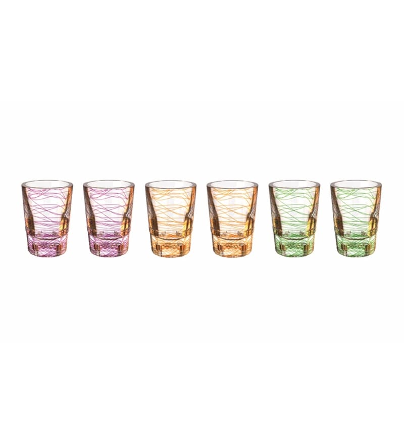 neon shot glasses