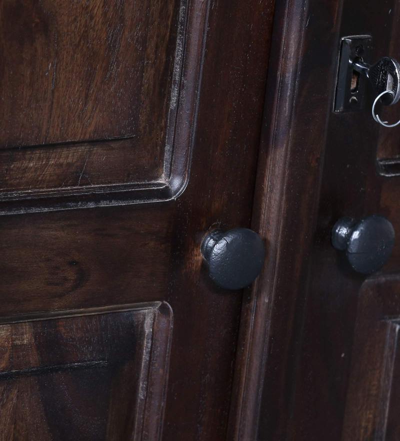 Buy Stanfield Solid Wood Bar in Warm chestnut Finish by