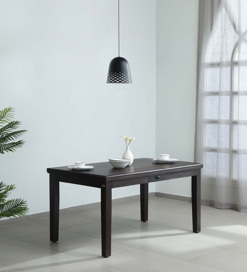 Buy Stanfield Sheesham Wood 6 Seater Dining Table In Warm Chestnut