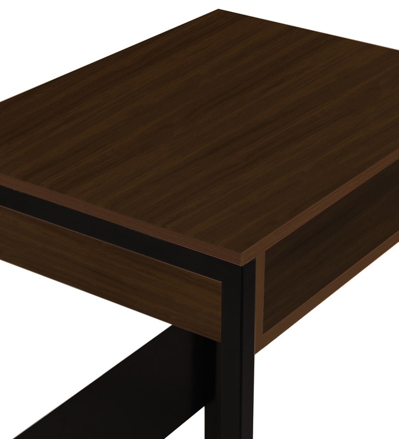 stanza study table in walnut finish by trevi furniture