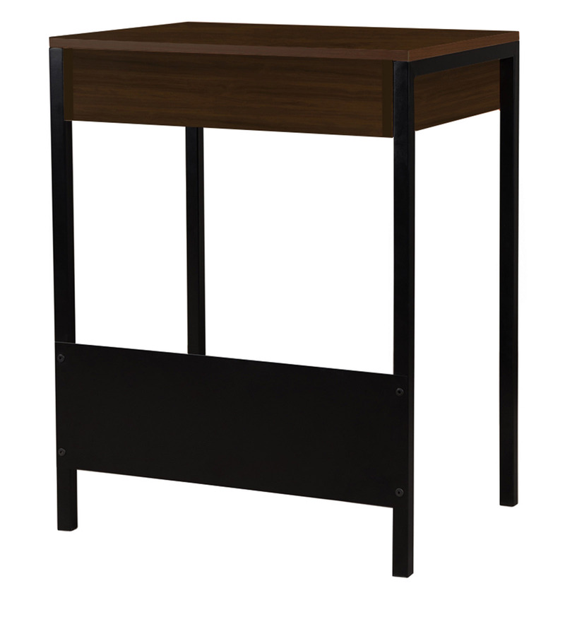 stanza study table in walnut finish by trevi furniture