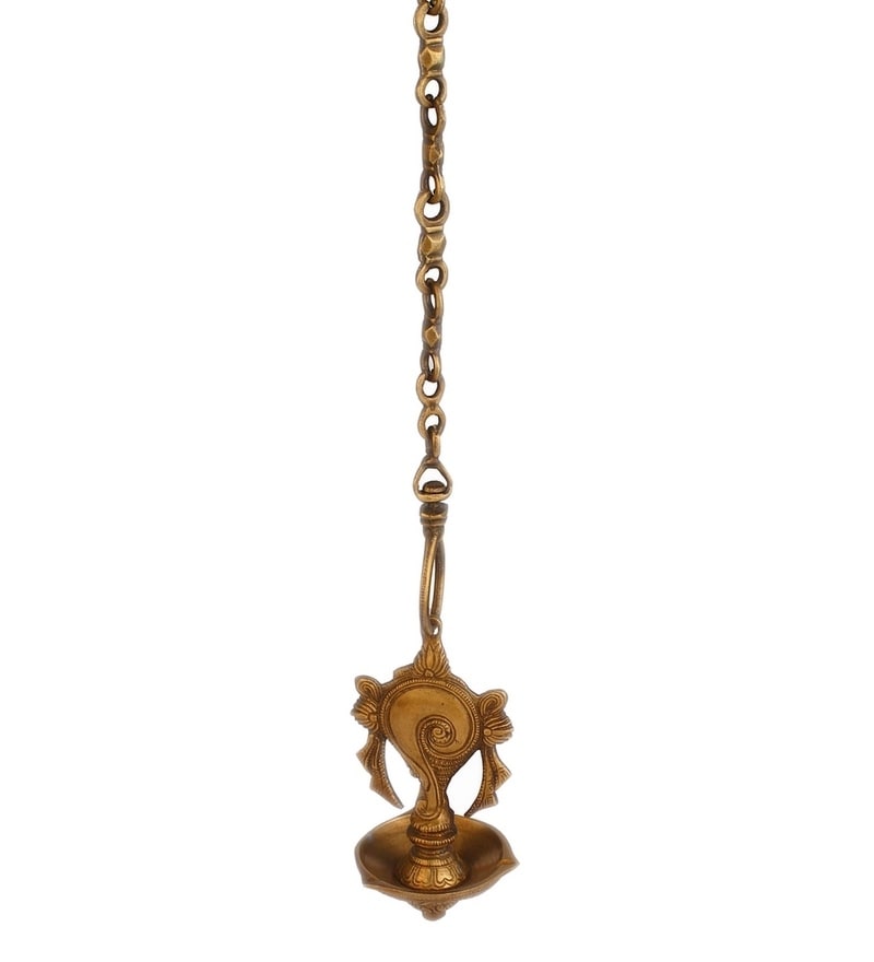 Buy Statue Studio Bronze Brass Hanging Diya Online Pooja Thalis