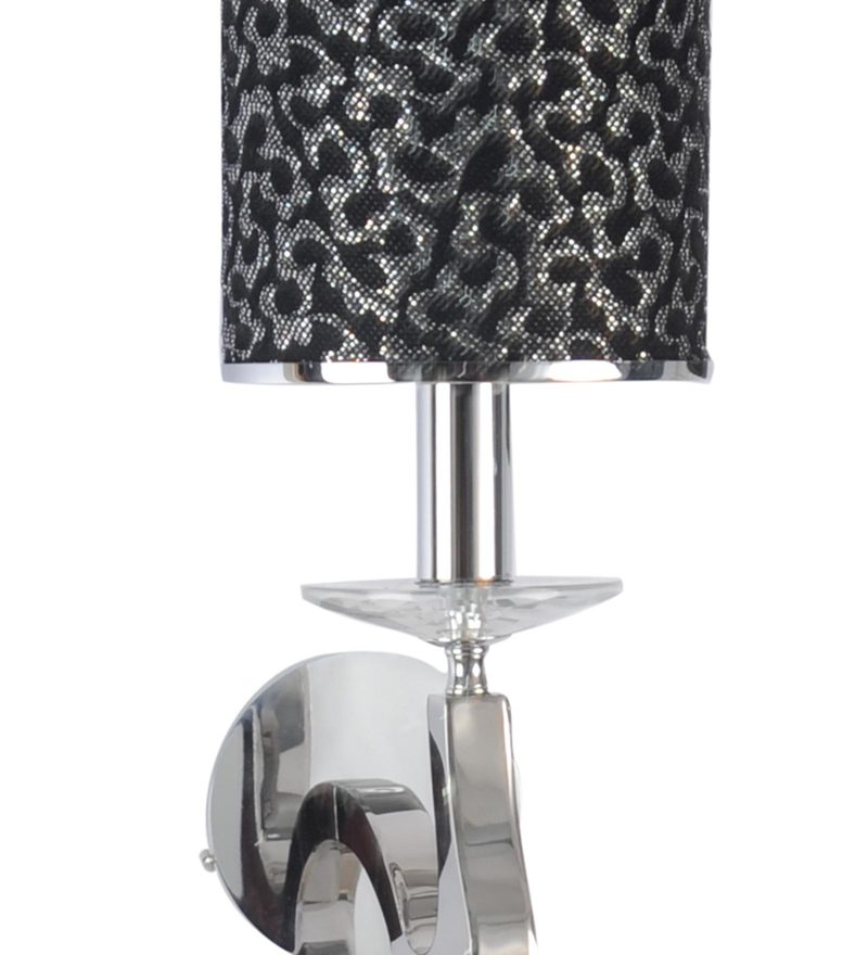 Buy Stayton Chrome Metal Wall Light by Kapoor E Illuminations Online