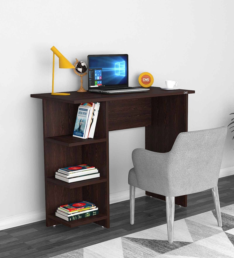 Buy Stefan Writing Table in Wenge Finish Online Modern Writing Tables