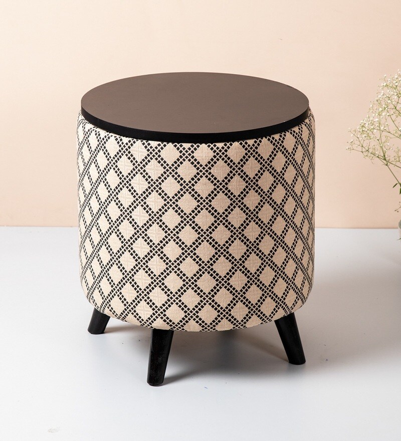 sitting stool with storage