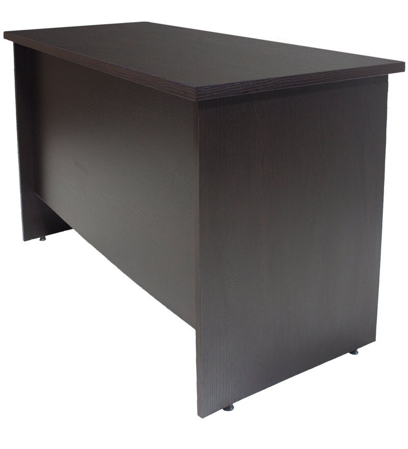 Buy Imperia Study Table with 3 Drawers in Wenge Finish by Crystal