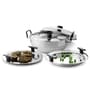 Steelcraft Stainless Steel Multi Kadai With Encapsulated Bottom