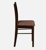Stacia Solid Wood 4 Seater Dinning Table In Antique Cherry Finish