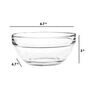 Stackable 1080ml (Set of 3) Mixing Bowl