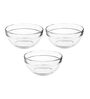 Stackable 1080ml (Set of 3) Mixing Bowl
