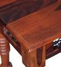 Stafford Sheesham Wood End Table In Honey Finish