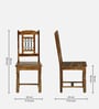Stafford Sheesham Wood 6 Seater Dining Set With Bench  In Provincial Teak Finish
