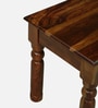 Stafford Sheesham Wood 6 Seater Dining Set With Bench  In Provincial Teak Finish
