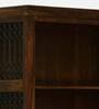 Stafford Sheesham Wood Bookshelf In Scratch Resistant Provincial Teak