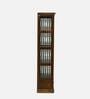 Stafford Sheesham Wood Bookshelf In Scratch Resistant Provincial Teak