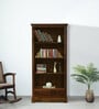 Stafford Sheesham Wood Bookshelf In Scratch Resistant Provincial Teak