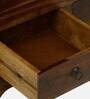 Stafford Sheesham Wood Bookshelf In Scratch Resistant Provincial Teak