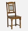 Stafford Sheesham Wood Dining Chair In Provincial Teak Finish (Set Of 2)