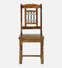 Stafford Sheesham Wood Dining Chair In Provincial Teak Finish (Set Of 2)