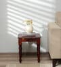 Stafford Sheesham Wood End Table In Scratch Resistant Honey Oak Finish