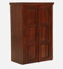 Stafford Sheesham Wood 2 Door Wardrobe In Scratch Resistant Honey Oak Finish